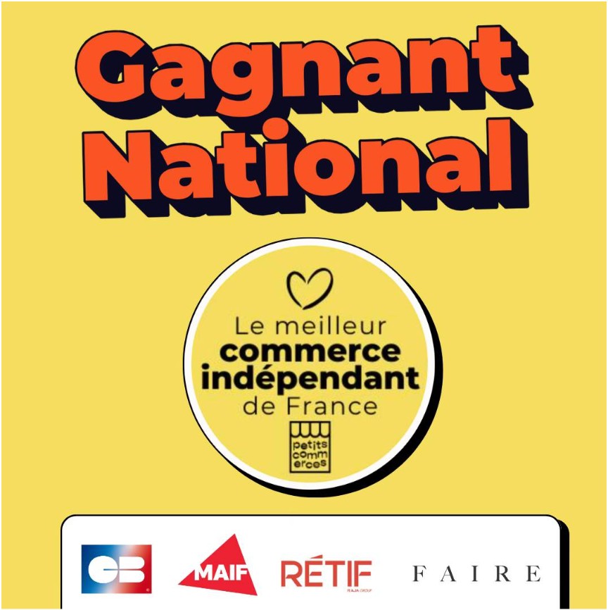 logo meilleur commerce indépendant de france